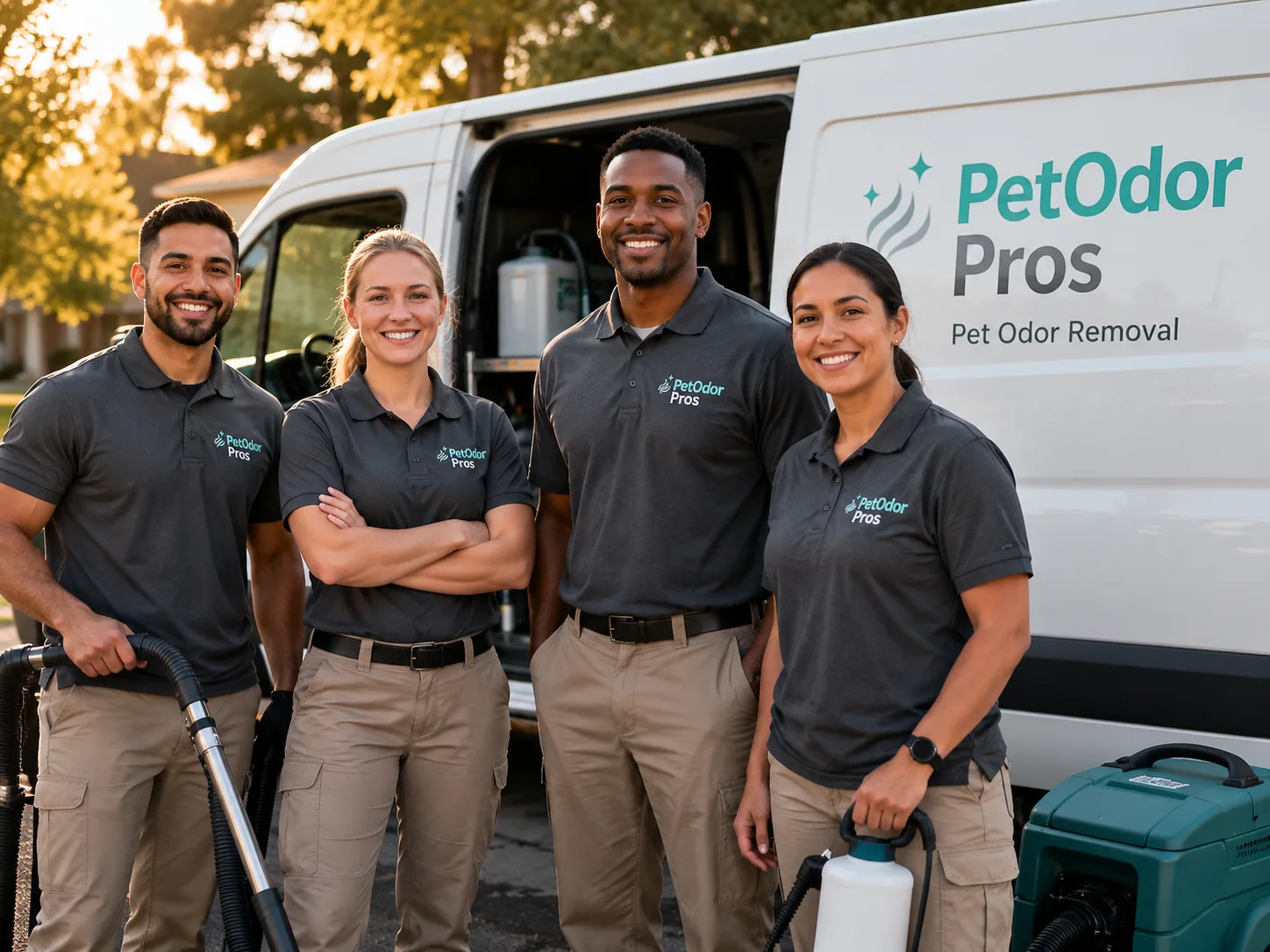 Pet Odor Removal team serving Noble, LA